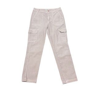 J. Crew The Straight Leg Cargo Pant In Pale Blossom Pink Size 27T